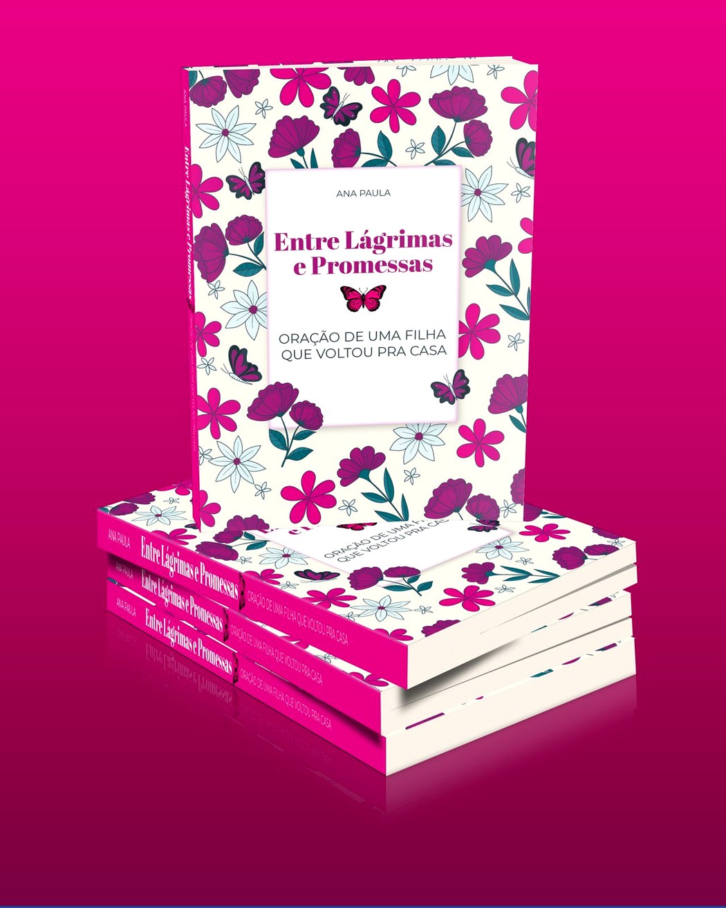 Livro Entre Lágrimas e Promessas em versão impressa